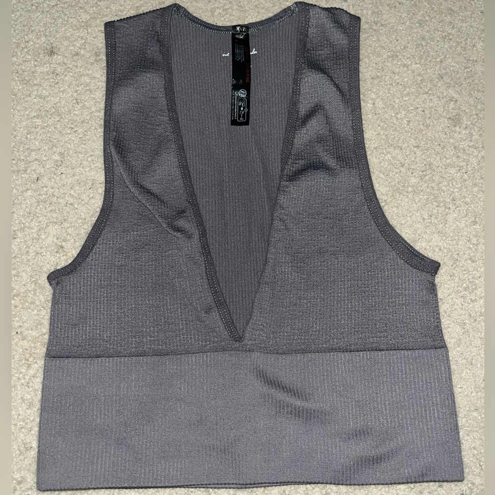 Urban Outfitters Out From Under Deep Plunge Ribbed Tank